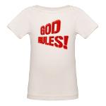 God Rules! Organic Baby T-Shirt