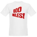 God Rules! Organic Men's T-Shirt