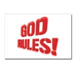 God Rules! Postcards (Package of 8)