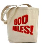 God Rules! Tote Bag