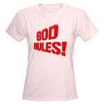 God Rules! Women's Light T-Shirt