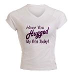 Have You Hugged My Women's double dry short sleeve