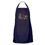 I'm Not Old, I'm Retro Apron (dark)