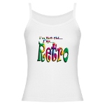 I'm Not Old, I'm Retro Jr. Spaghetti Tank