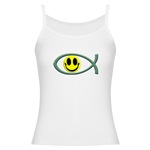 Jesus Is My Happiness Jr. Spaghetti Tank