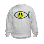 Jesus Is My Happiness Kids Sweatshirt