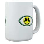 Jesus Is My Happiness Large Coffee Mug