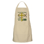 Jesus Therapy BBQ Apron