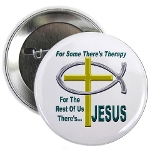 Jesus Therapy Button