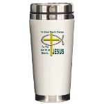 Jesus Therapy Ceramic Travel Mug