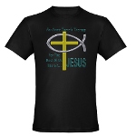 Jesus Therapy Men's Fitted T-Shirt (dark)