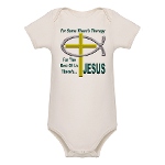 Jesus Therapy Organic Baby Bodysuit