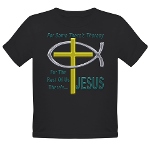 Jesus Therapy Organic Toddler T-Shirt (dark)