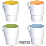 Jesus Therapy Stackable Mug Set (4 mugs)