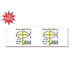 Jesus Therapy Sticker (Bumper 10 pk)