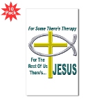 Jesus Therapy Sticker (Rectangle 10 pk)