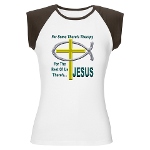 Jesus Therapy Women's Cap Sleeve T-Shirt