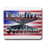 Legalize Freedom Mousepad 