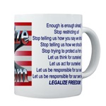Legalize Freedom Coffee Cup       