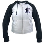 Martial Arts Therapy Women's Raglan Hoodie