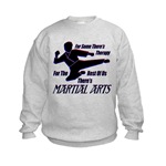 Martial Arts Therapy Kids Sweatshirt