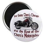 Motorcycle Therapy Magnet