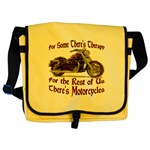 Motorcycle Therapy Messenger Bag