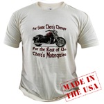 Motorcycle Therapy Organic Cotton Tee
