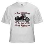Motorcycle Therapy White T-Shirt