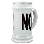 No, Nein, Non, Nyet, Nope Beer Stein