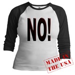 No, Nein, Non, Nyet, Nope Jr. Raglan