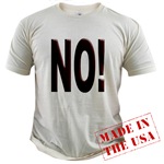 No, Nein, Non, Nyet, Nope Organic Cotton Tee