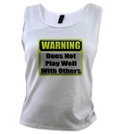 Does not play well with others Women's Tank Top