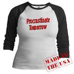 Procrastinate Tomorrow Jr. Raglan