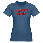 Procrastinate Tomorrow Organic Women's Fitted T-Sh