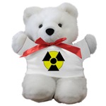 3D Radioactive Symbol Teddy Bear