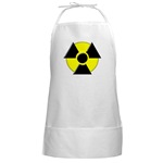 3D Radioactive Symbol BBQ Apron