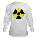 3D Radioactive Symbol Long Sleeve T-Shirt