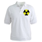 3D Radioactive Symbol Golf Shirt