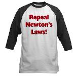 Repeal Newton's Laws Baseball Jersey