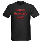 Repeal Newton's Laws Dark T-Shirt
