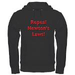 Repeal Newton's Laws Hoodie (dark)