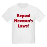 Repeal Newton's Laws Kids Light T-Shirt