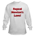 Repeal Newton's Laws Long Sleeve T-Shirt
