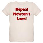 Repeal Newton's Laws Organic Kids T-Shirt
