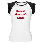 Repeal Newton's Laws Women's Cap Sleeve T-Shirt