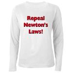 Repeal Newton's Laws Women's Long Sleeve T-Shirt