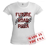 Future Road Pizza Jr. Baby Doll T-Shirt