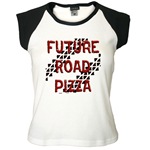 Future Road Pizza Women's Cap Sleeve T-Shirt