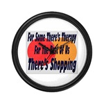 Shopping Therapy Wall Clock
